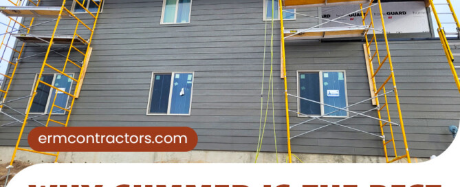 Why Summer Is the Best Time to Replace Siding